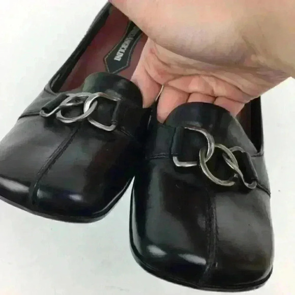Enzo Angiolini Heels 8 Eadazzio Leather Horsebit - Picture 7 of 8